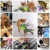 Pet Dog Cartoon Plush Sound Squeaky Toys Animals Shape Pet Soft Plush Chew Molar Training Toy Puppy Teeth Cleaning Pet Toys