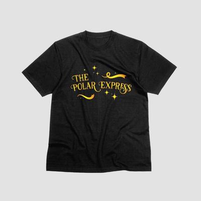 Polar Express Christmas Tshirt North Pole Santa Tshirt Train Movie Book Top