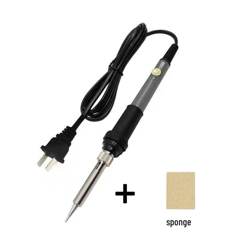 

Adjustable Temperature 60W/80W Digital Soldering Iron with Constant Heat & Display – Portable Electric Welding Tool Set