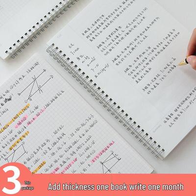 Gruby notes planera A6 na luźne kartki - z liniami, kratką i pustymi stronami dla studentów