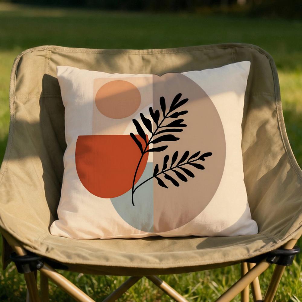 Trend Rustic Geometric Cushion Cover Soft Reversible  Durable Pillow Cover  MultiScene Use for Home  Car Daily Comfort