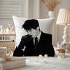 Cha E-E-Eunwoo Actor Cushion Cover Pattern Printed Pillowcase For Living Room Sofa Cushion Cover & Bedroom Decor