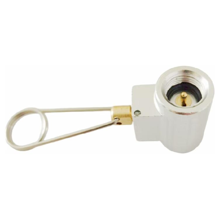 Quick Refuels Propanes Converter Adapter Metal Construction for Camping Flat Gas Tanks Stove Accessory Cooking Essential