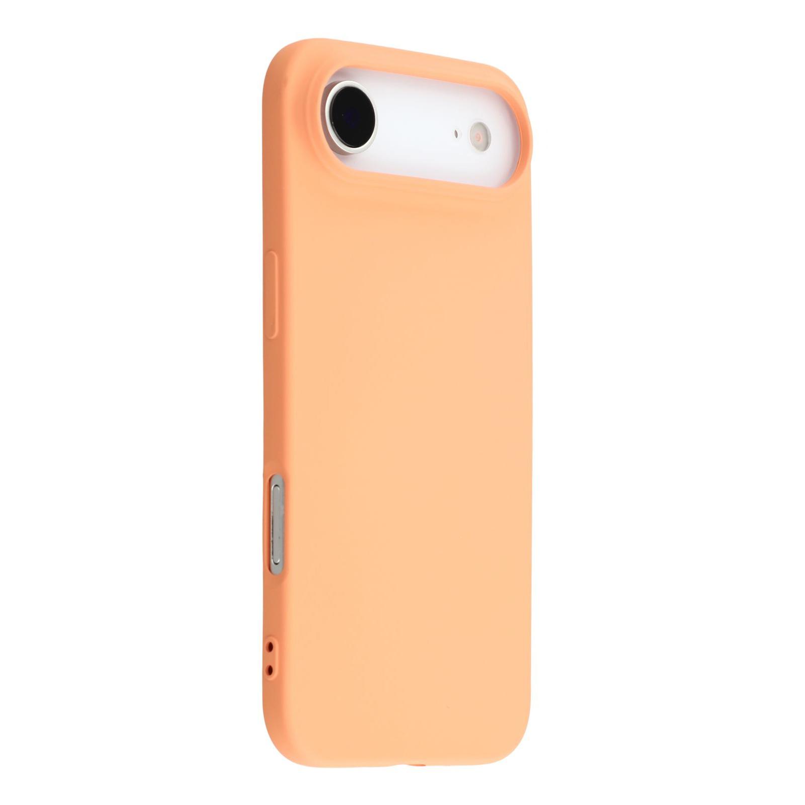 

X-LEVEL For iPhone 17 Air Case Soft TPU Anti Scratch Fiber Lining Phone Cover Orange