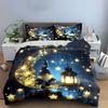 Fairy Moon Gnome Led Decor Multiple Sizes Kid'S And Adults' Bedroom Exquisite 3Pc Bedding Set, Gift