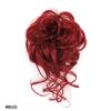 Synthetic Curly Messy Bun Elastic Hair Tie With Long Tendrils Fluffy Chignon Hairpiece For Women Cosplay Daily Hairstyle