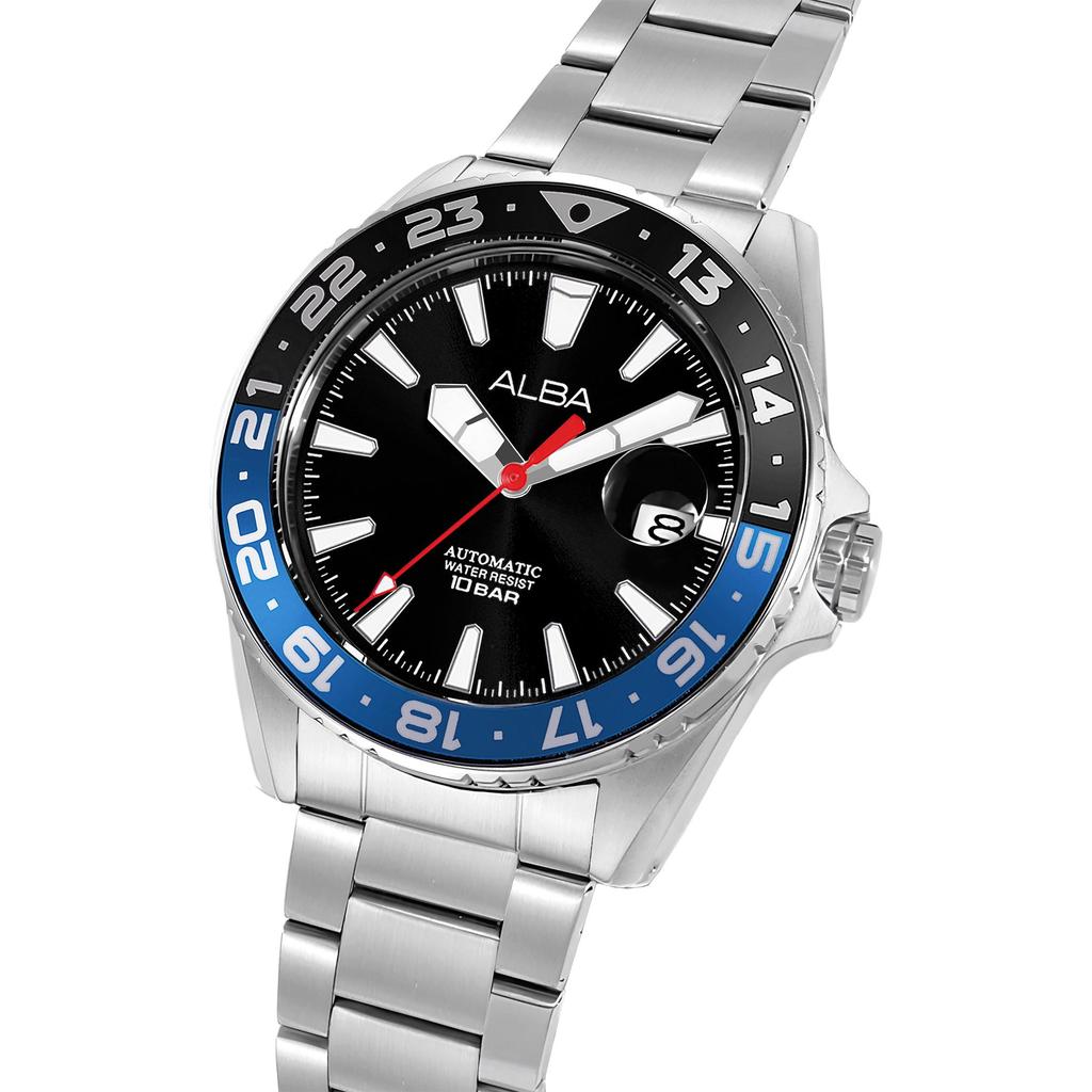 ALBA (From Seiko) Automatic 43mm Stainless Steel Men’s Watch AU4071X1