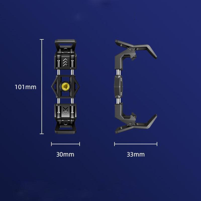 P5 Universeller Handykühler Rückseitenclip Verstellbarer Elastischer Rückseitenclip Kompatibel mit Verschiedenen Magnetischen Kühlkörpern