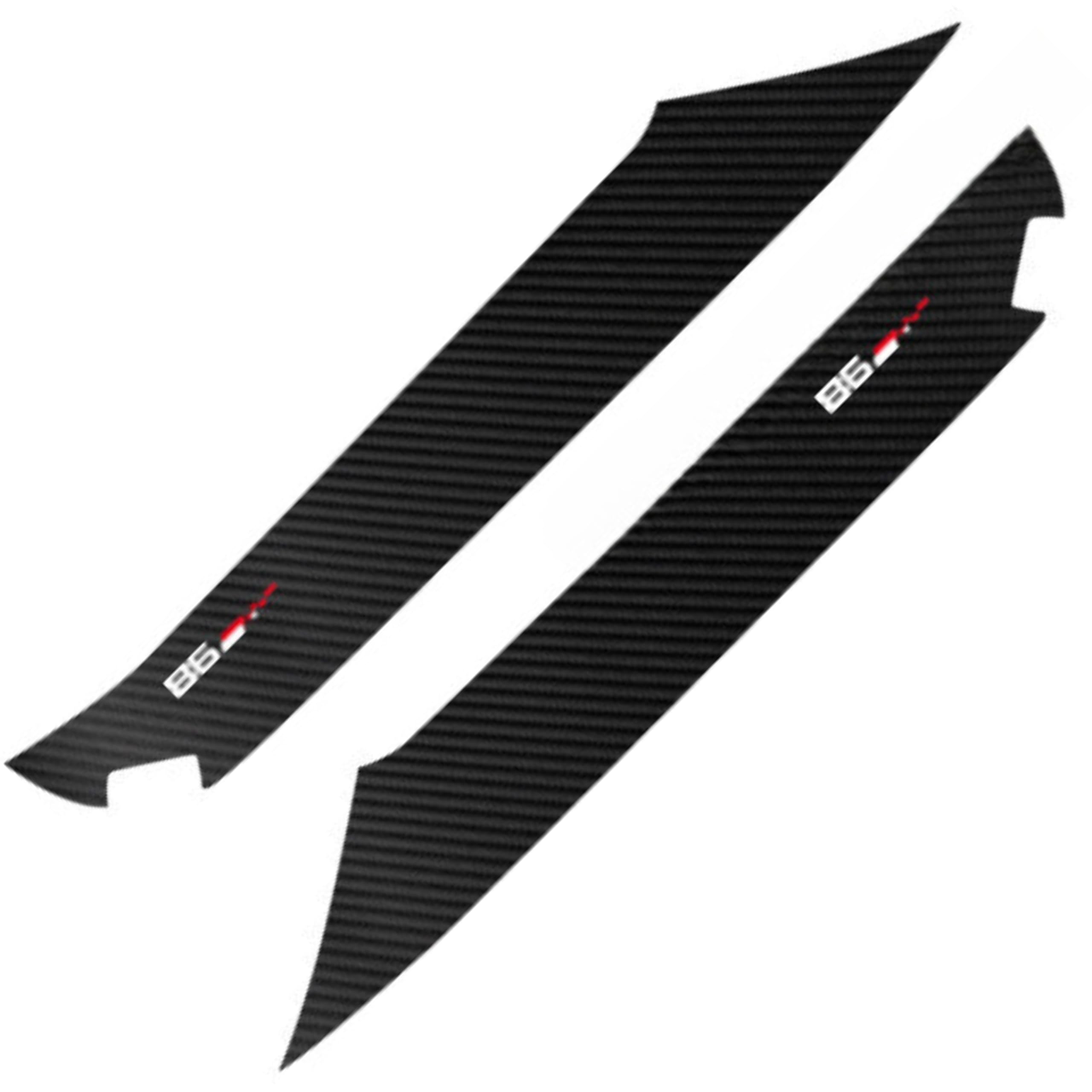 

[HYmish] Toyota 86 Kick Guard Protective Film, Carbon Fiber Style, Easy Installation, Stain Prevention, High Durability, Easy to Clean, Car Door Trim