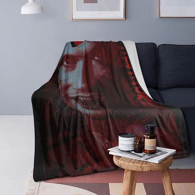 Damon Salvatore The Vampire Diaries Decken Weiche Warme Flanell Überwurfdecke Bettwäsche für Bett Wohnzimmer Picknick Reise Zuhause Sofa