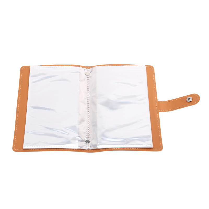 A6 Glitter Money Saving Binder 50 Pockets Large Capacity Cash Envelope Wallet Sparkle Budget Binder For Cash Saving