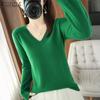 ZANZEA Autumn Spring Women V Neck Long Sleeve Stretch Casual Knitwear Sweater Undershirts