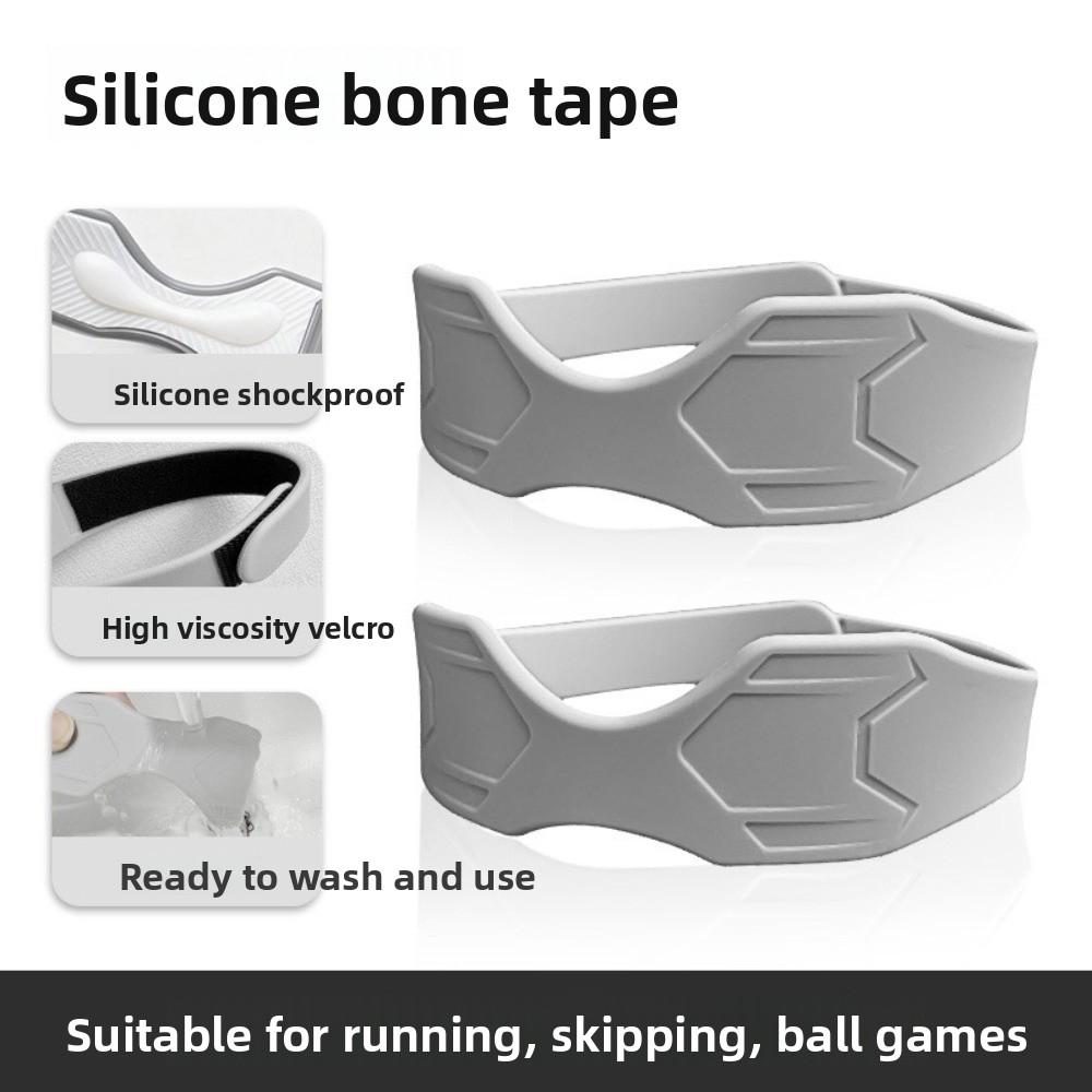 Non-Slip Design Knee Pads Patella Strap Silicone Sport Knee Wrap Knee Patella Support  Basketball