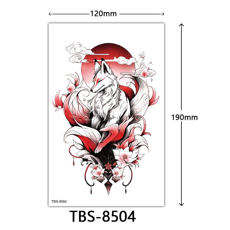 Waterproof Tattoo Sticker, Totem Character Animal Tattoo Sticker Tattoo