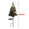2PCS Solar Weihnachtsbaum Lichter Im Freien Wasserdichte LED Garten Garten Rasen Landschaft Festliche Dekorative Boden Lichter