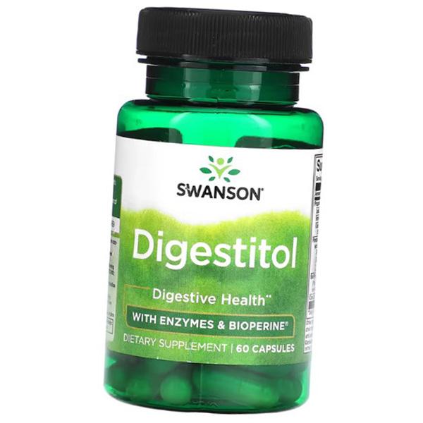 

Digestitol with Enzymes and Bioperine, Swanson 60 caps (69280030) 60caps