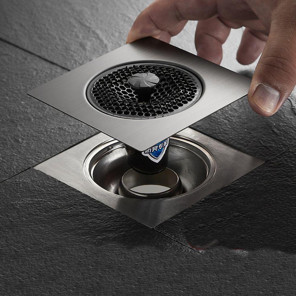 Anti Odor Drain Cover Seal Stopper Sewer Strainer Plug  Old Floor Drains Remodeling Accessory