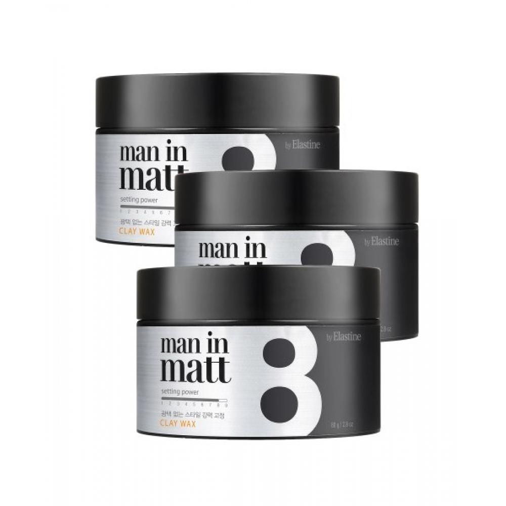 

ElastIne Man In Mat Clay WaX 80g X 3 FREE