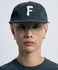 FERNOV F Applique 5-Panel Cap Charcoal