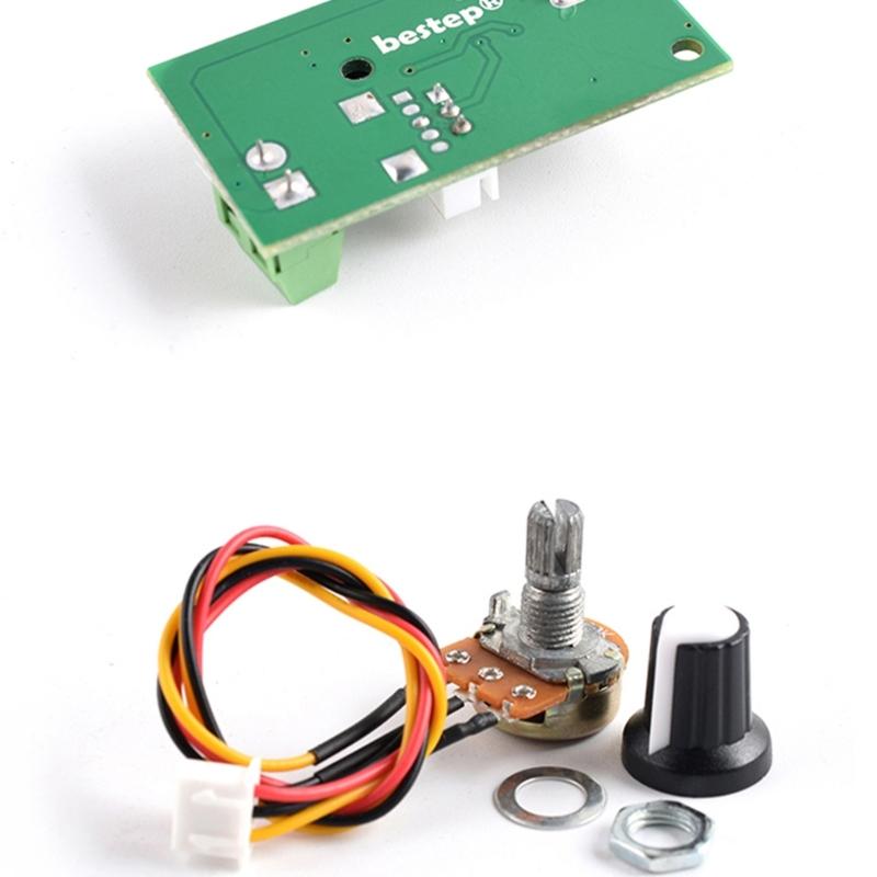 Mehrere Spannungen Motor Drehzahlregler DC6V 12V 24V PWM Steuerung 3A Ausgang Überlastschutz