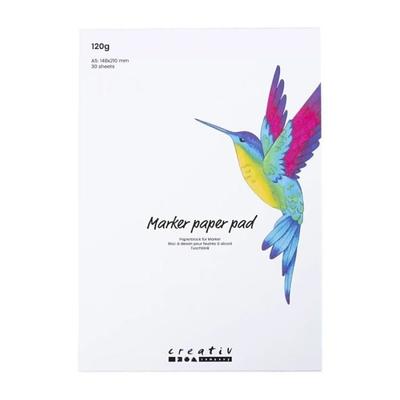 Drawing Paper Pad - CREATIV COMPANY - A5 - 120 G - 30 Sheets - White