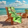 1Pc Cubescape Beach Towel, Quick Dry, Multi-Use for Beach Pool Gym Yoga Home Travel, Christmas, Halloween, Xmas Gift M928738