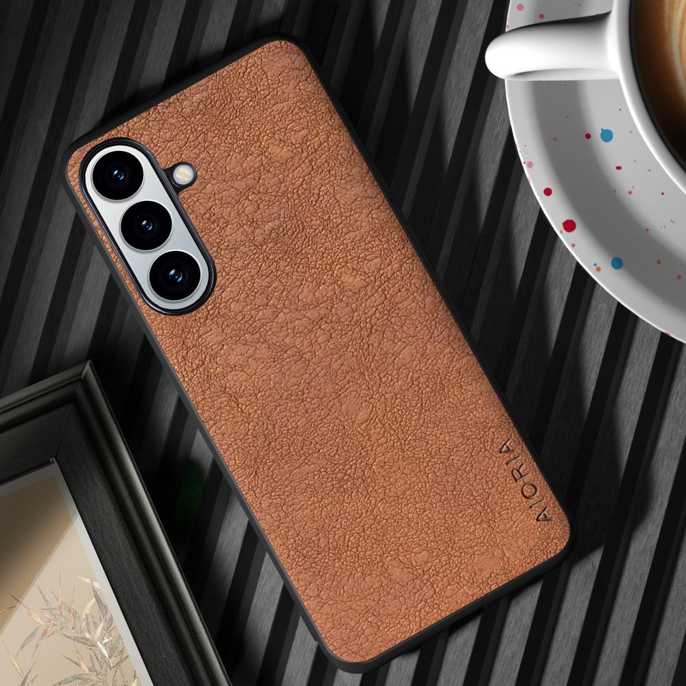 Case For Galaxy S26 S25 S24 Plus Ultra FE EDGE Light Luxury Business Style PU Leather Fashion For Samsung Galaxy S26 Phone Cover