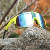 Men Women'S Cycling Glasses Mixed Color PC Polycarbonate Frame and Lens Outdoor Cycling Goggles for Mountain Bike Sport