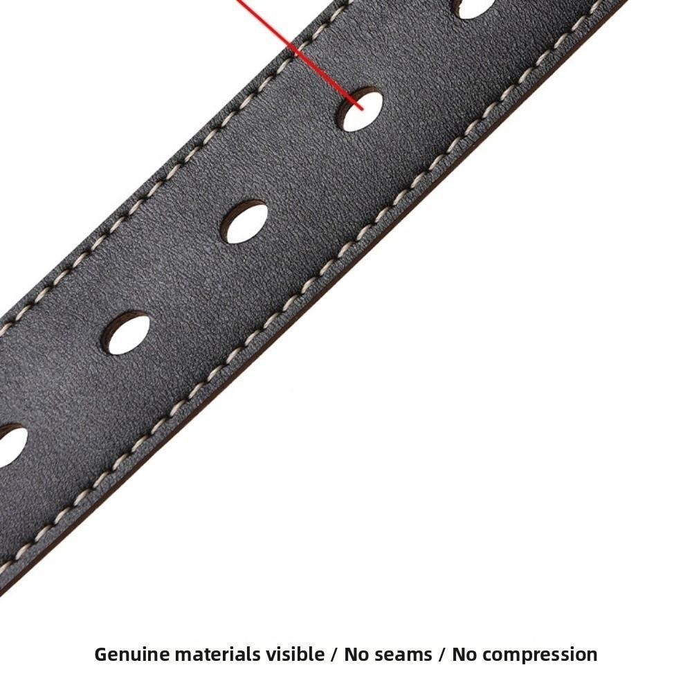 Classic Leather Belt Versatile Waist Belts Waist Accessories Men Belt  Formal Occasions