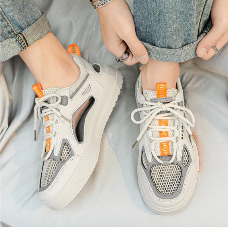 Fashion 2024 New Summer Breathable Mesh Sandals Mens Sneaker Sandals Men Outdoor Casual Comfort Beach Sandal Fashion Men Shoes Zapatos