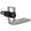 Universal Aluminum Hot Shoe Mount Adapter and for Professional Camera Arca-Swiss Clamp, 1/4" Screw, Quick-release L-plate L-brackets