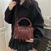 Single-shoulder Crossbody Bag, Fashionable, Casual, Unique Small Square Bag, Simple Ladies' Bag Casually