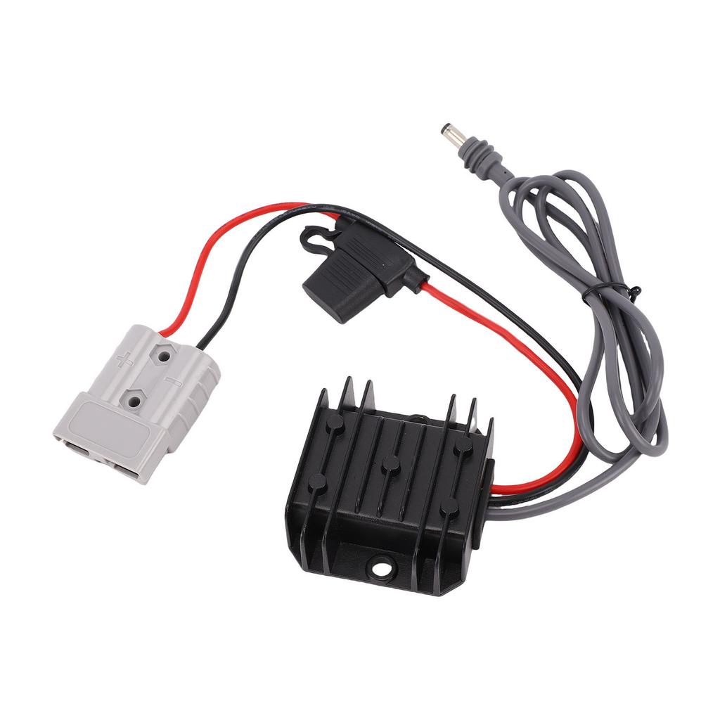 Power Cable Converter Fit for 50A 12V to 30V Boost Power Adapter with Waterproofing Port
