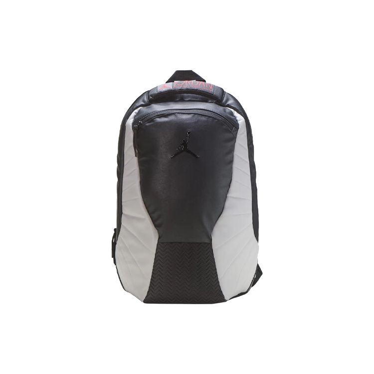 

Jordan Classic AJ12 Playoff Panda Large Capacity Polyester Basketball Backpack Unisex Backpack Black White 9A1773-025 OSFA