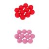 20pcs PU Foam Sponge Golf Training Balls Practice Soft Red/Pink