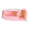 Small Pet Hanging Tunnel Bed Soft Winter Warm House Hammock Cage for Hamster Squirrels S