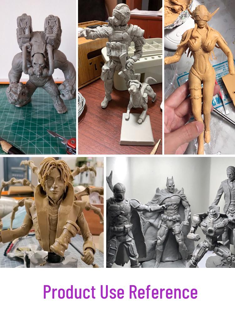 Hard Oil-Based Sculpture Clay for Carving and Figurine Model Shaping