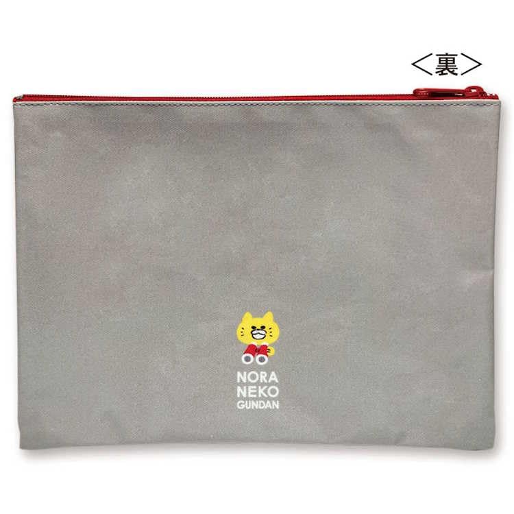 Toshin Pack Noraneko Gundan Pouch Adventure Flat Case Pouch Cosmetic Case Cosmetic Pouch Pen Case 605222