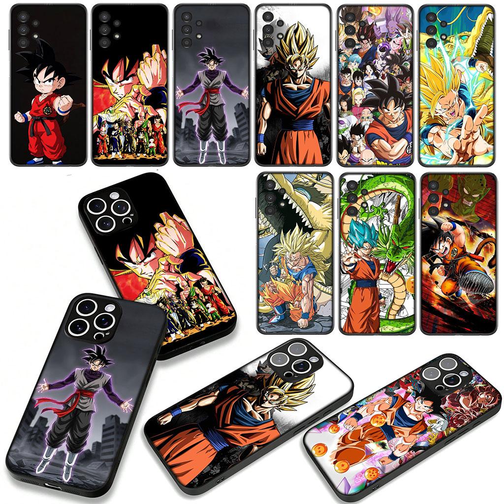 Cover for Huawei P30 P20 P10 Mate 10 20 Pro Lite Y9A Y8S P Smart Y7 Y9 Prime Coque Phone Case DBZ Dragons Gokus Balls Anime