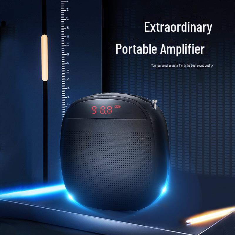 Alto-falante Sem Fio Portátil Little Bee com Microfone de Lapela para Professores e Eventos de Dança