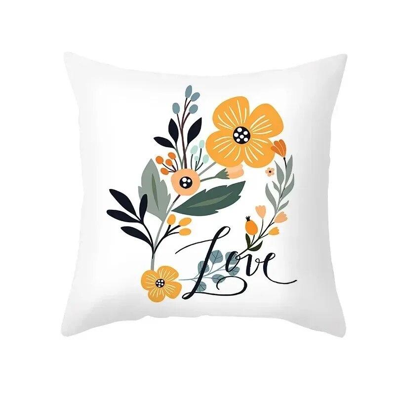 

Наволочка с принтом в скандинавском стиле, наволочка для дома, офиса, стула, гостиной, дивана, наволочка из персиковой кожи 40x40cm