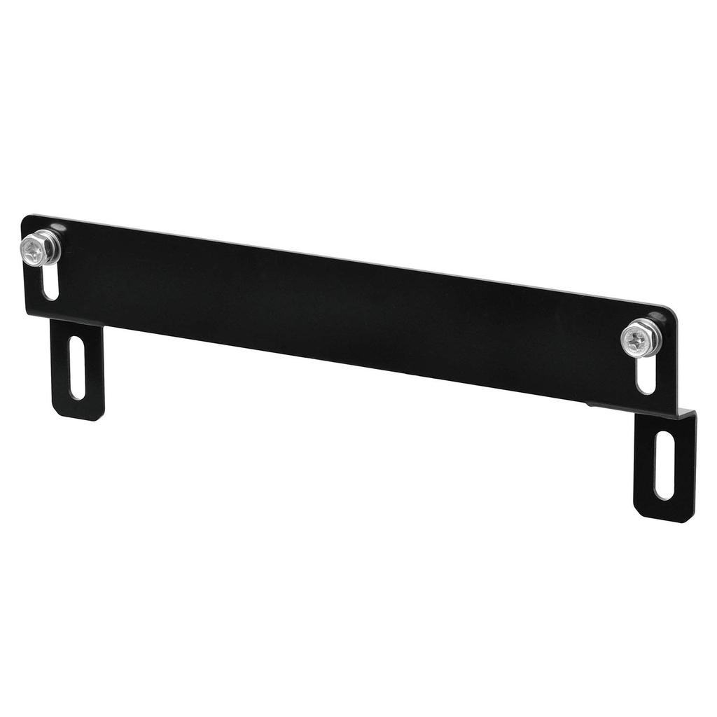 SEIWA K421 Aluminum License Plate Adjustable Offset Number Plate Bracket for Car Exterior Bracket, Black, Angle,