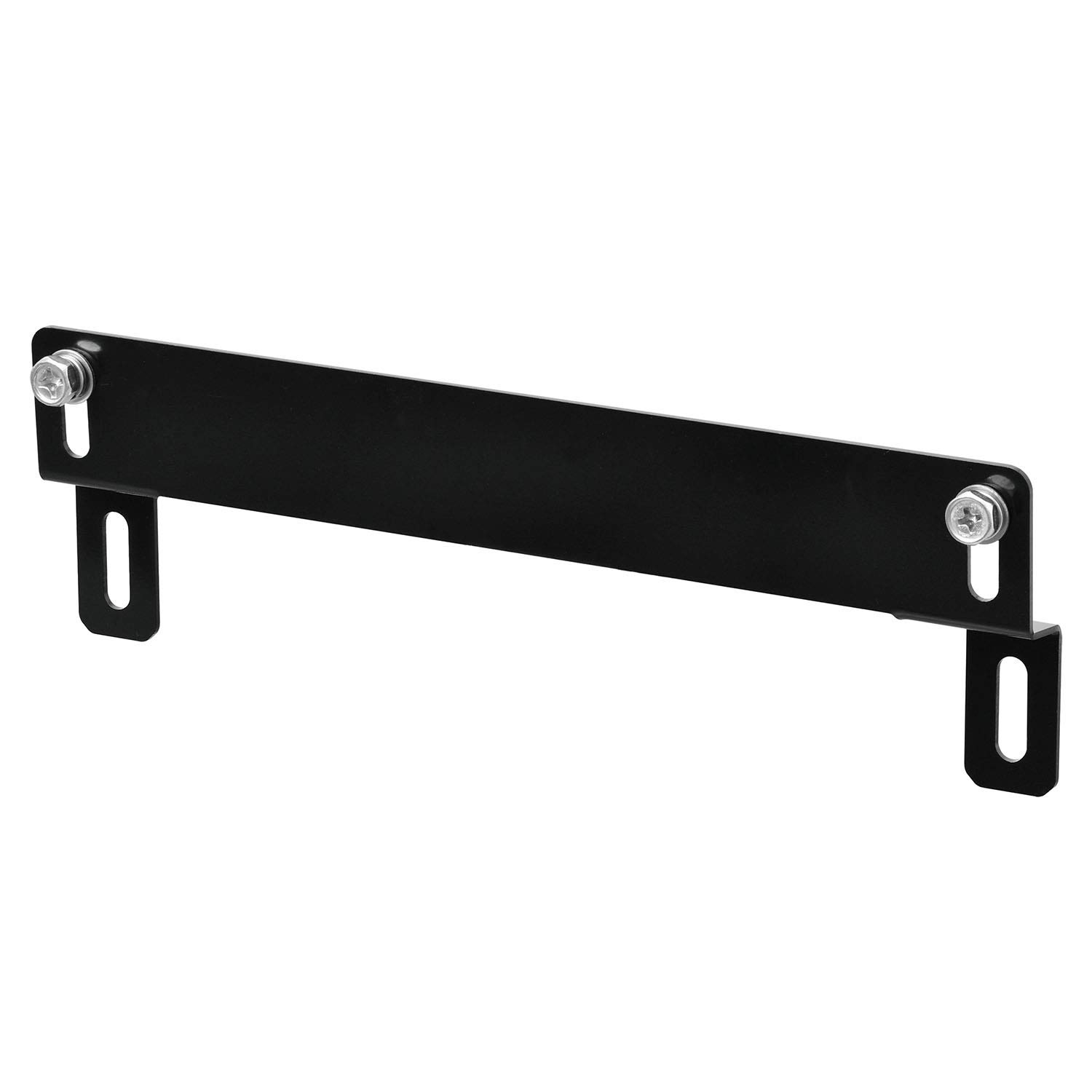 

SEIWA K421 Aluminum License Plate Adjustable Offset Number Plate Bracket for Car Exterior Bracket, Black, Angle,