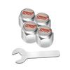 For Subaru ASCENT BRZ FORESTER IMPREZA LEGACY LEVORG OUTBACK STI TRIBECA Alloy Car Wheel Tyre Tire Valve Stem Caps with Wrench oi3