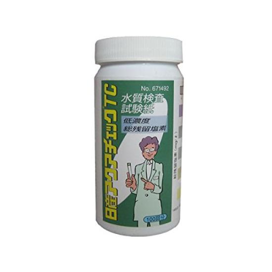 

Nissan Chemical Industries Residual Chlorine Test Aqua Check 100 Strips, TC, sheets/pack
