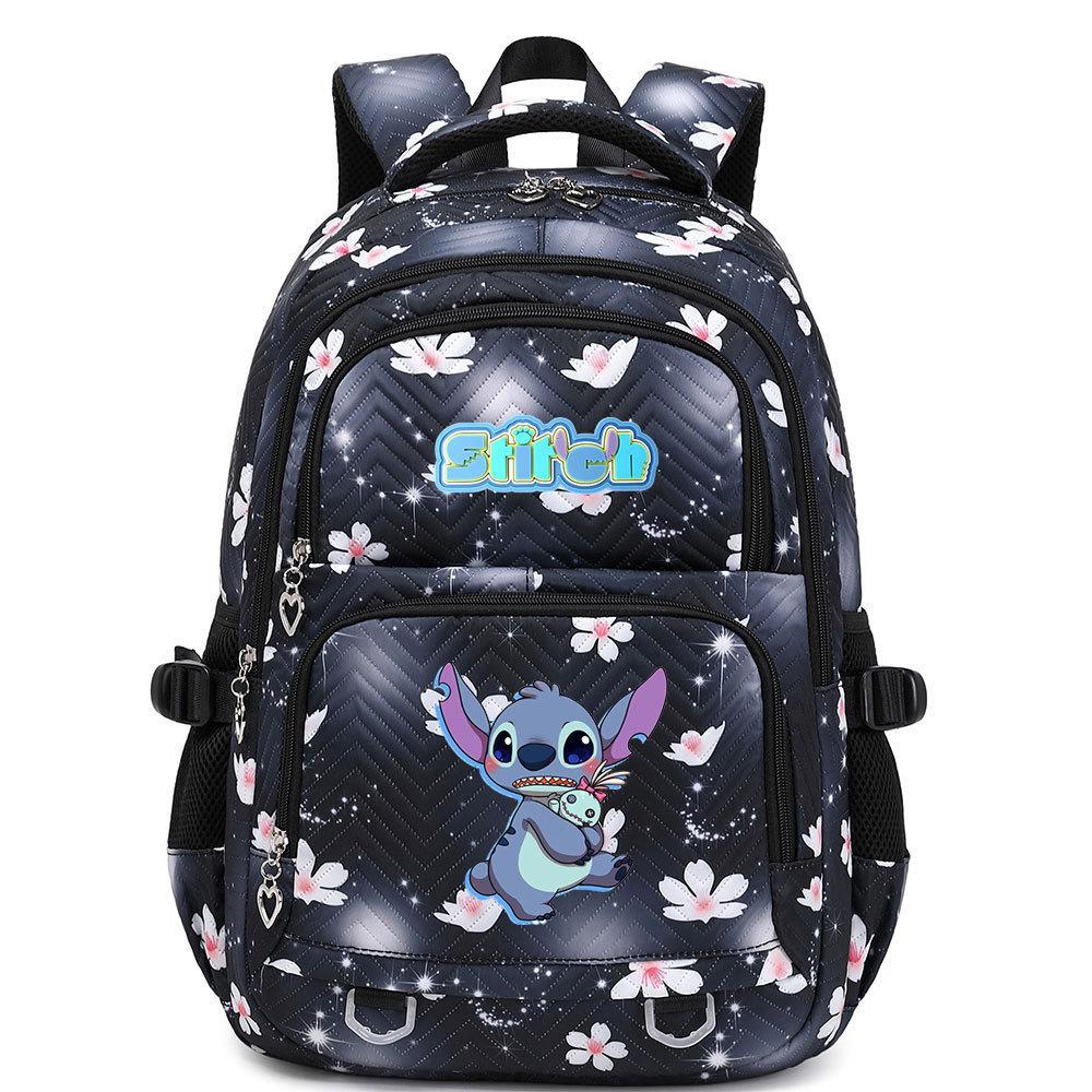 Cartoon Printing Multi-Compartment Middle And High School Schoolbag Cute And Lightweight Girls Backpack Young Girls Schoolbag