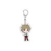 55MM Anime World Trigger Keychain Kuga Yuma/Jin Yuichi Key Chain Acrylic Model Plate Christmas Gifts