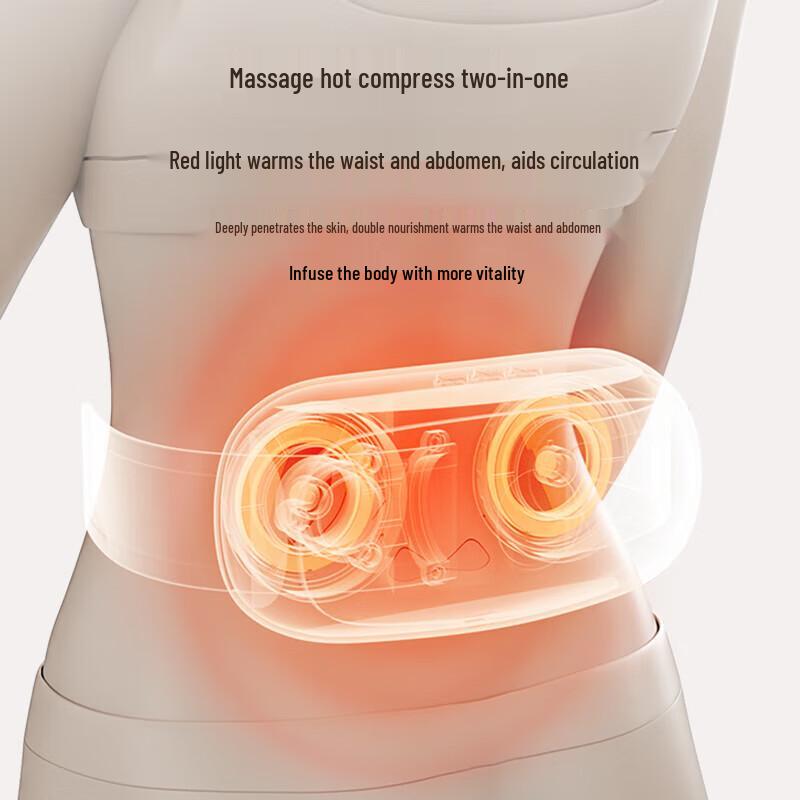 Aux Waist Massager with Heat and Massage