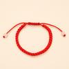 Stretchable Multicolor Braided Handmade Bracelet Symbolizing Good Luck and Versatile Fashion Accessory