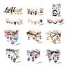 Funny Cat Bat Decals Halloween Static Cling Window Stickers Cute Ghost Pumpkin Glass Holiday Party Decorations Decals Removable Adhesive-Free